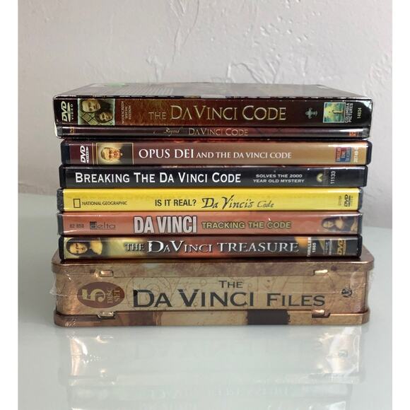 The Da Vinci Code bundle DVD total of 12 DVD EUC - Picture 3 of 12